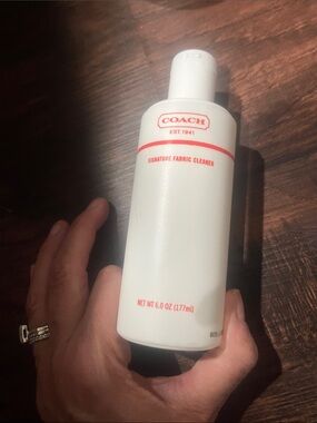 Coach Signature Fabric Cleaner 6 oz New